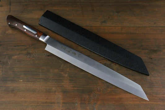 Is there a difference in slicing with a single bevel or double bevel knives?